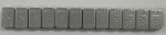 TRAX 613C-120 ADHESIVE WEIGHTS 12 X 10 GRAMS SILVER COATED