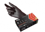 7309L DTS DEFEND BLACK NITRILE LARGE GLOVES HEAVY DUTY 6G