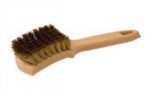 TECH 966 ALLOY WHEEL CLEANING BRUSH WITH BRASS BRISTLES