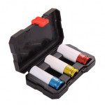 3 PIECE 1/2" DRIVE ALLOY WHEEL IMPACT SOCKET SET