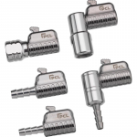CH2H01 STRAIGHT SINGLE CLIP ON CONNECTOR 6.35MM FITS AFG4H04