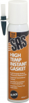SAS591 HIGH TEMPERTURE INSTANT GASKET BLACK 220ML
