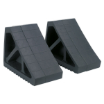 RUBBER WHEEL CHOCKS 3.3KG PAIR 115 X 270 X 175MM