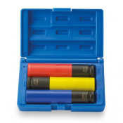 1/2inchIMPACT THIN DEEP SOCKETS W/PLASTIC SET