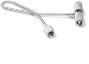 FISHING TOOL CABLE 210MM WITH CORE REMOVER AND DEFLATOR