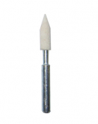 130-360 CONICAL WHITE A15 GRINDING STONE 8 X 25