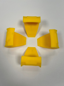 CORGHI PROLINE TYRE CHANGER JAW COVER SET X 4