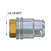 SCHRADER QUICK INFLATING NIPPLE CLAMP COUPLER 7MM