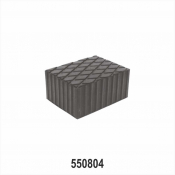 RUBBER PAD FOR PASSENGER LIFT 160MM X 120MM X 80MM