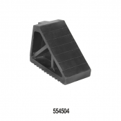 RUBBER WHEEL CHOCK 265MM X 120MM X 175MM