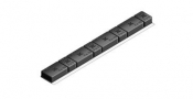 TRAX 630B-60 BLACK COATED STD ADHESIVE M/CYCLES 5/10G