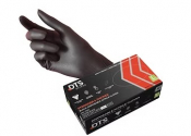 7309M DTS DEFEND BLACK NITRILE MEDIUM GLOVES HEAVY DUTY 6G