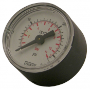 ATG4 PRESSURE GAUGE 0-160 PSI 40mm FACE REAR FEED 1/8