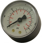 ATG8 PRESSURE GAUGE 0-160 PSI 50mm FACE REAR FEED 1/4