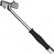 CH3A01 TWIN SWIVEL CLIP ON CONNECTOR 1/4 FEMALE THREAD