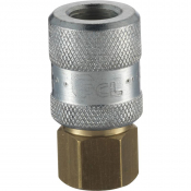 CO10P03 12v SCREW ON LARGE BORE CONNECTOR OPEN 1/4 FEMALE