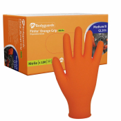 GL201XL EXTRA LARGE FINITE ORANGE GRIP NITRILE GLOVE