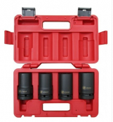H0095 1inch DRIVE 4 PIECE SOCKETS 27MM 30MM 32MM 33MM
