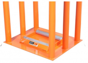 MIC-4-KIT 4 BAR TYRE INFLATION CAGE COMPLETE KIT OPEN CAGE