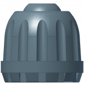 SCHRADER ORIGINAL PLASTIC DUST CAP BLACK