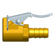 R0985 SCHRADER GENUINE CLIP ON OPEN END CHUCK 7MM BORE