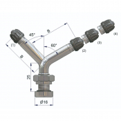 TR543D ALCOA NICKEL PLATED BENT TRUCK VALVE 35MM