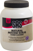 SAS501 NATURAL MOUSSE SCRUB HANDCLEANER 3LTR