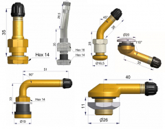 Truck And Bus Tyre Valves